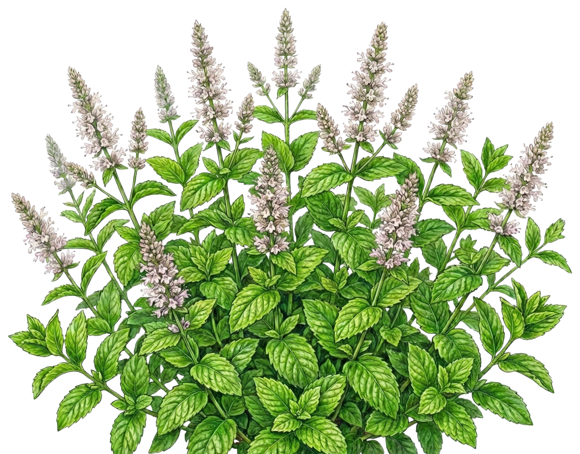 Мята колосистая (зеленая) 