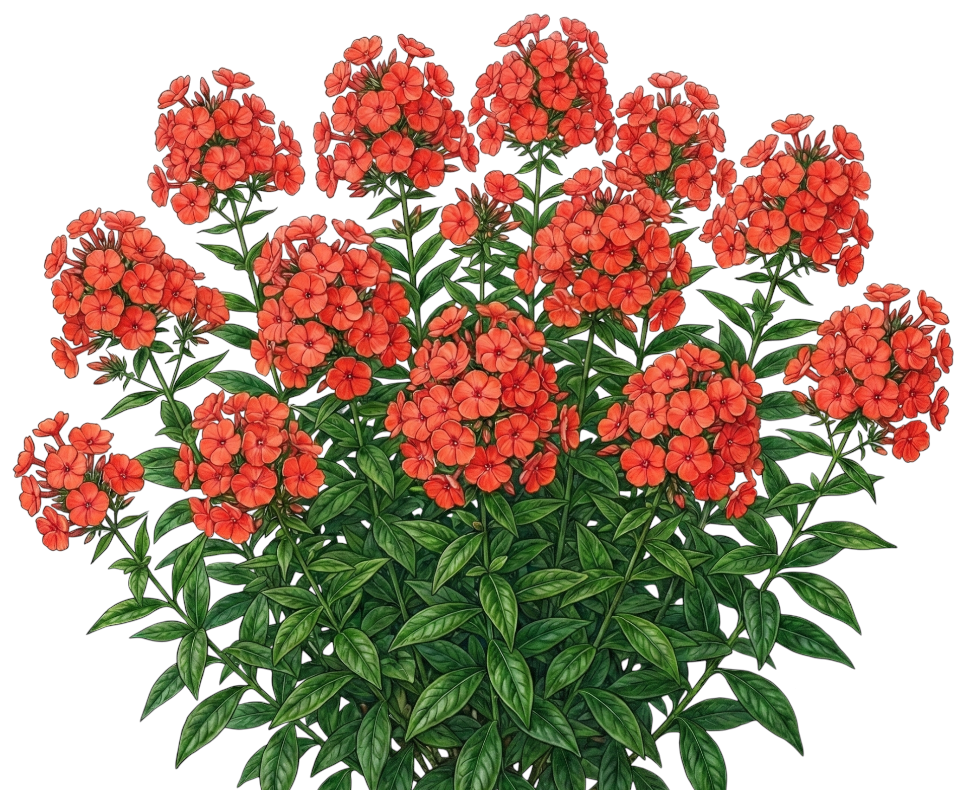 Флокс метельчатый 